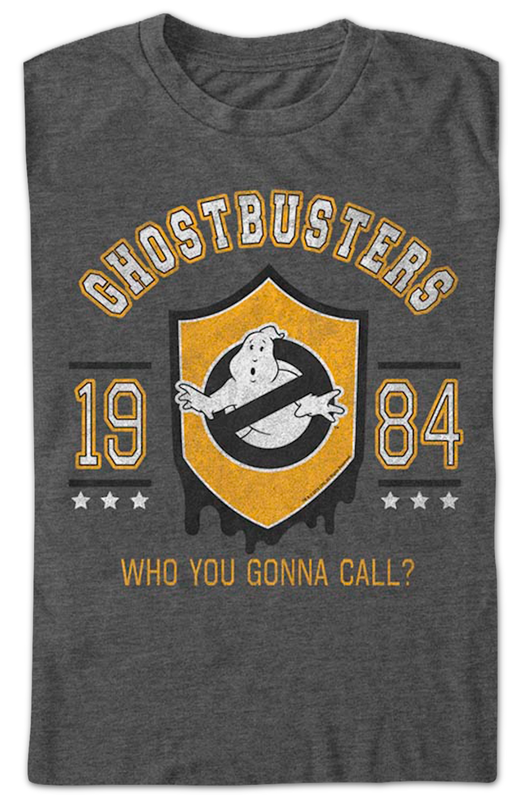 1984 Collegiate Shield Ghostbusters T-Shirt product image 2