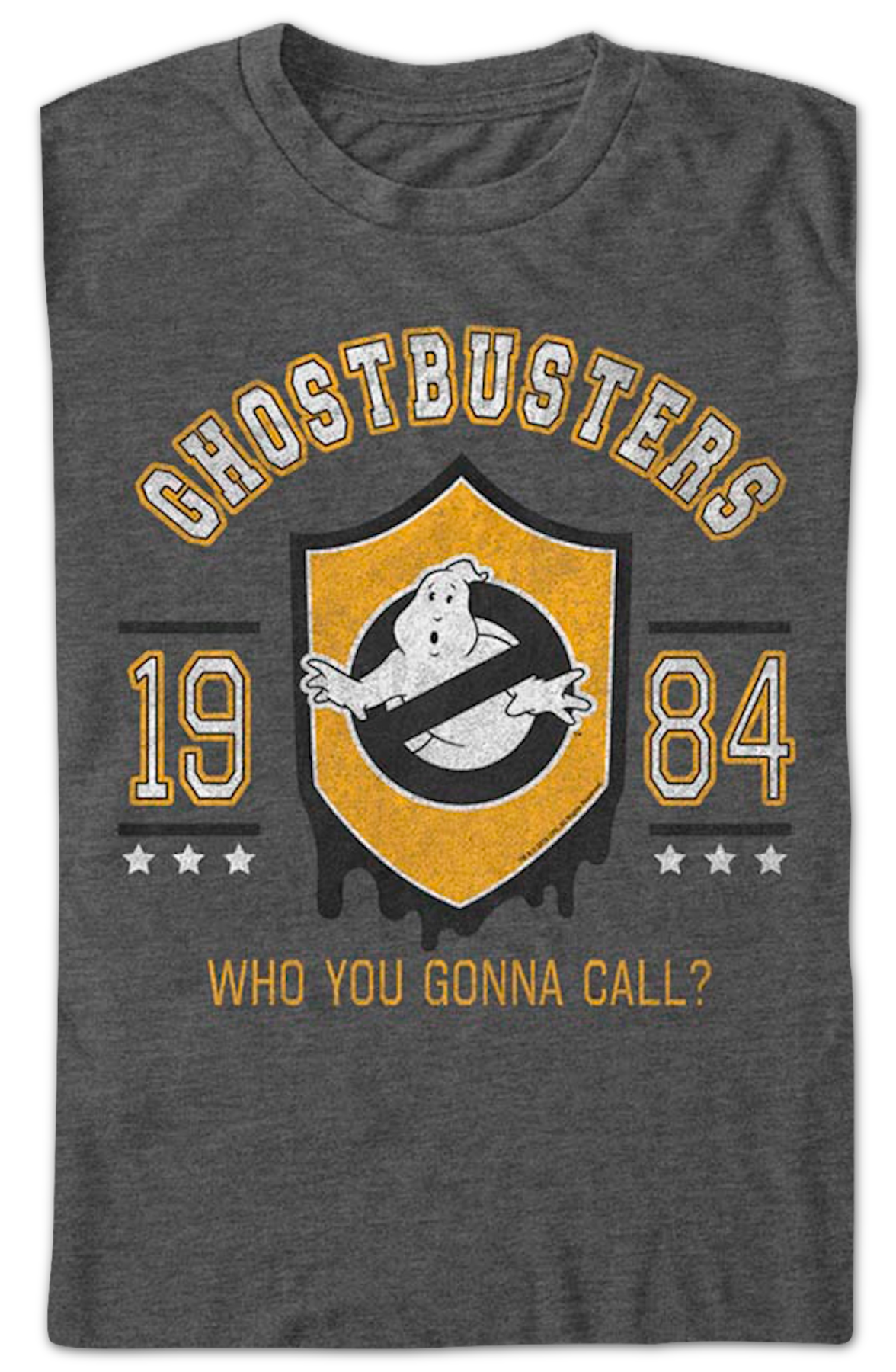 1984 Collegiate Shield Ghostbusters T-Shirt product image 2