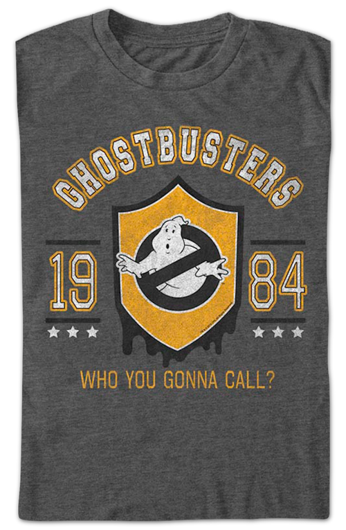1984 Collegiate Shield Ghostbusters T-Shirt product image 2