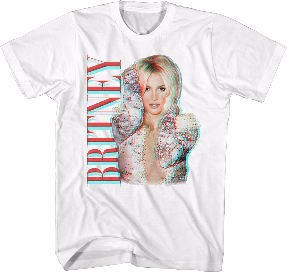 3-D Britney Spears T-Shirt product image 1