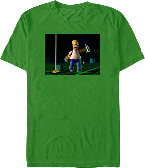 3-D Homer The Simpsons T-Shirt product image 1