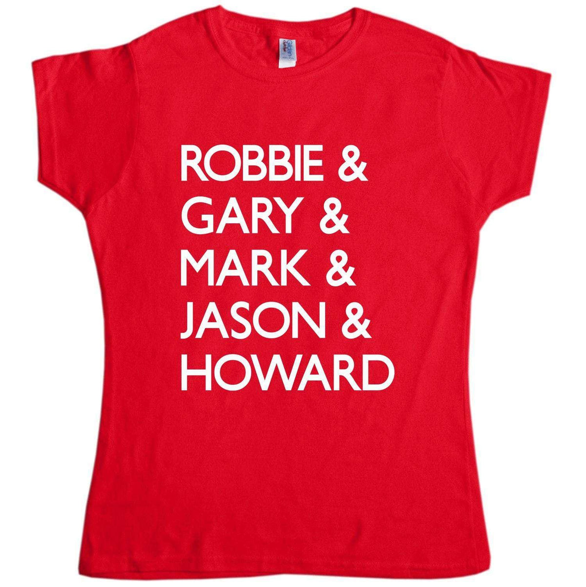 5 Names T-Shirt for Women, Inspired By Take That product image 1
