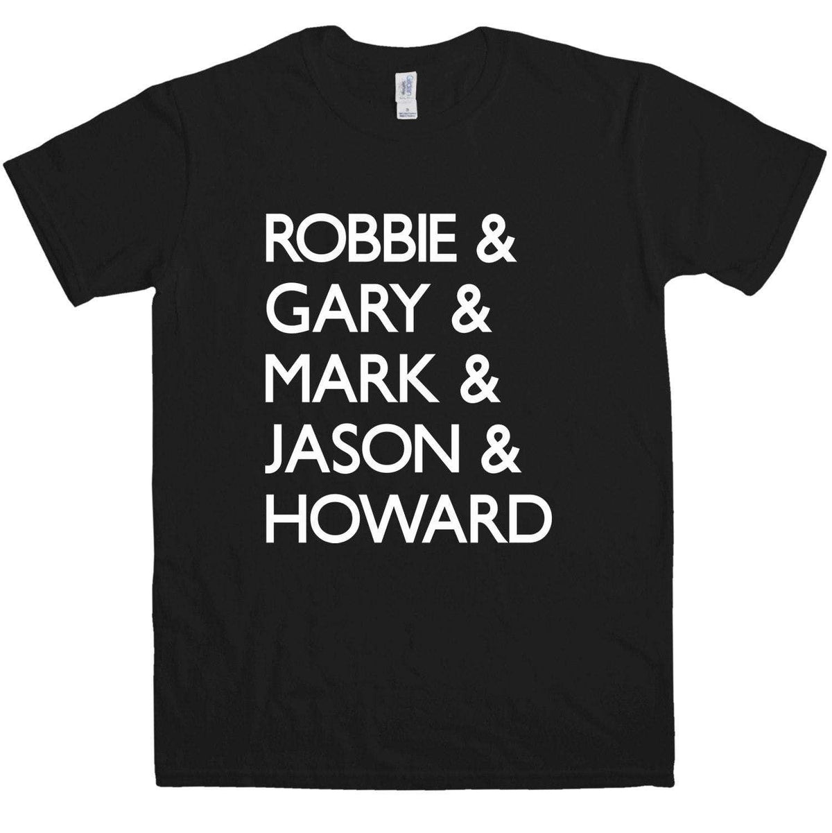 5 Names T-Shirt Inspired By Take That product image 1