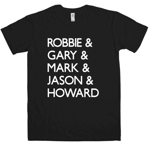 5 Names T-Shirt Inspired By Take That product image 1