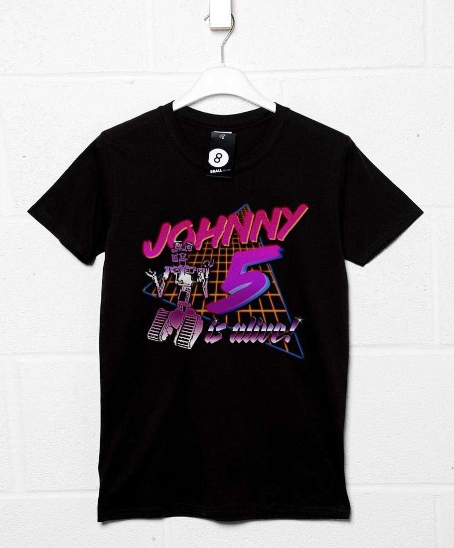 80's Style Johnny 5 Is Alive T-Shirt product image 1