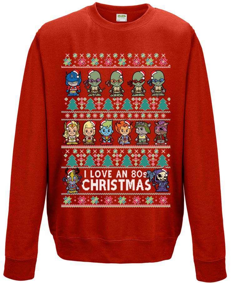 80s Cartoon Christmas Sweatshirt product image 1