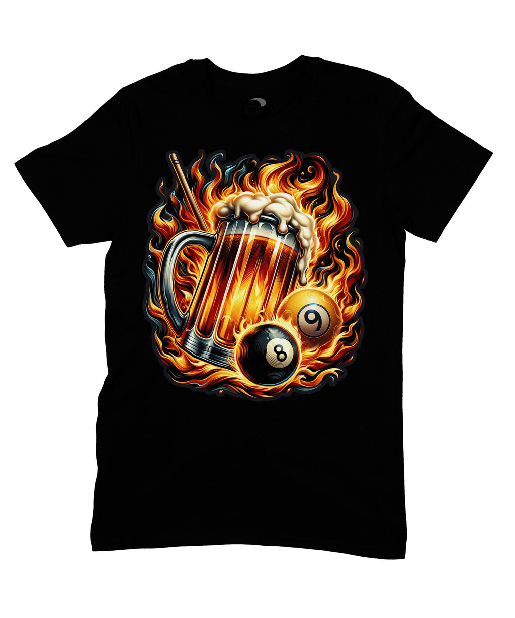 8 Ball Beer Graphic T‑Shirt – Unisex Pool & Design Tee product image 1