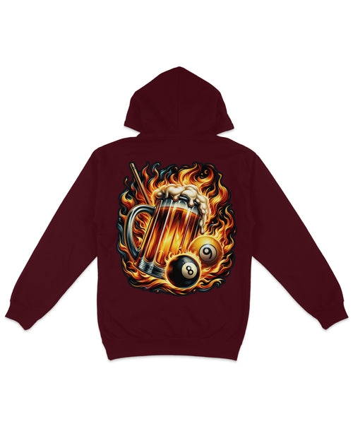8 Ball Beer Back Printed Hoodie product image 2