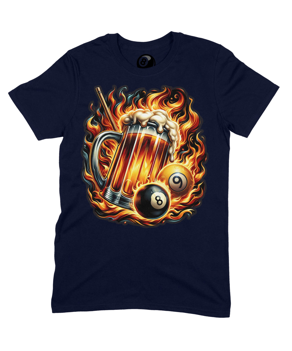 8 Ball Beer Graphic T‑Shirt – Unisex Pool & Design Tee product image 2