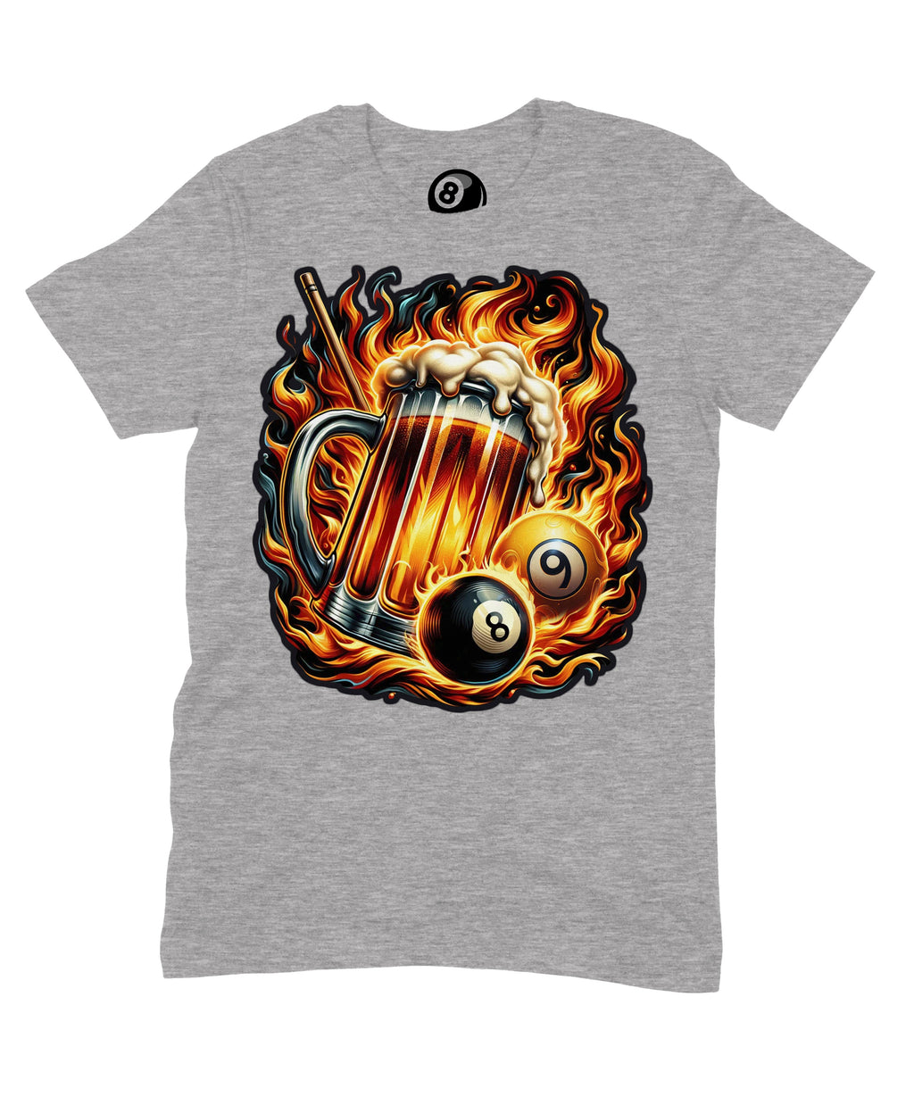8 Ball Beer Graphic T‑Shirt – Unisex Pool & Design Tee product image 4