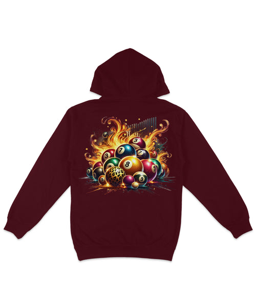 8 Ball Collection Back Printed Hoodie product image 2