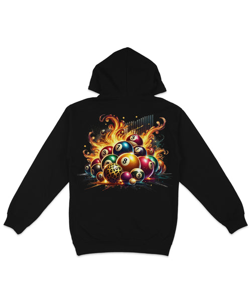 8 Ball Collection Back Printed Hoodie product image 1
