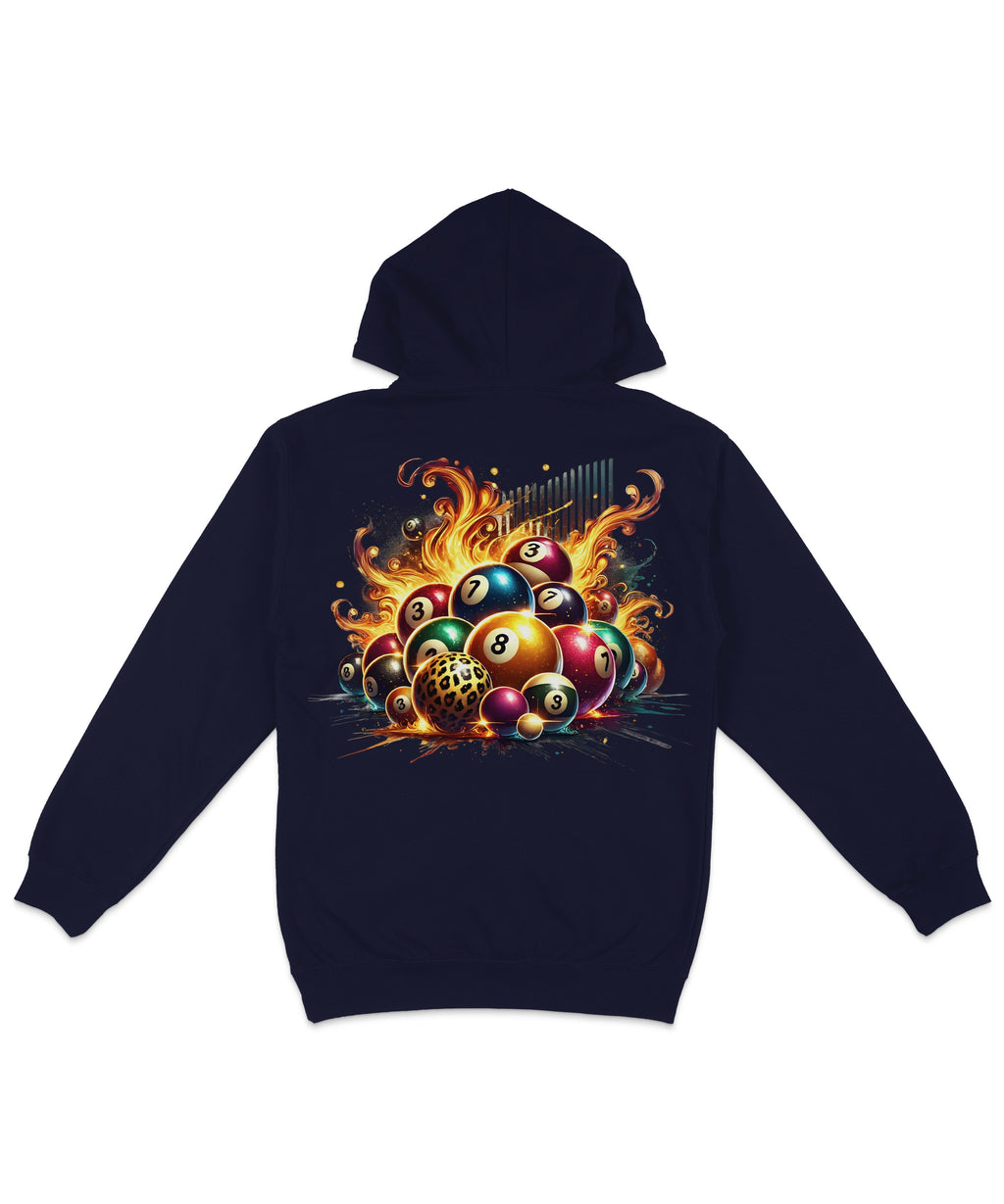 8 Ball Collection Back Printed Hoodie product image 4