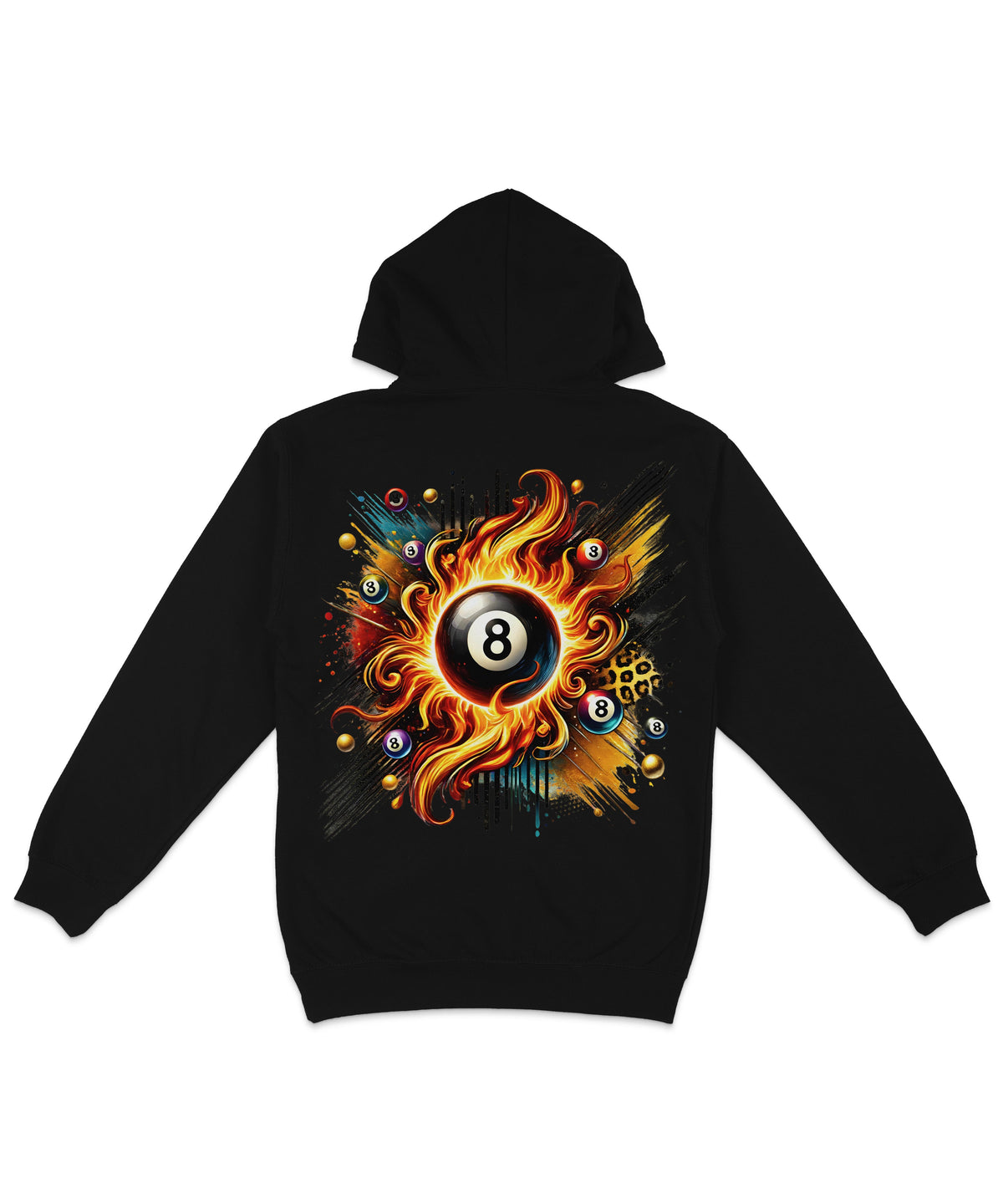 8 Ball Collective Back Printed Hoodie product image 2