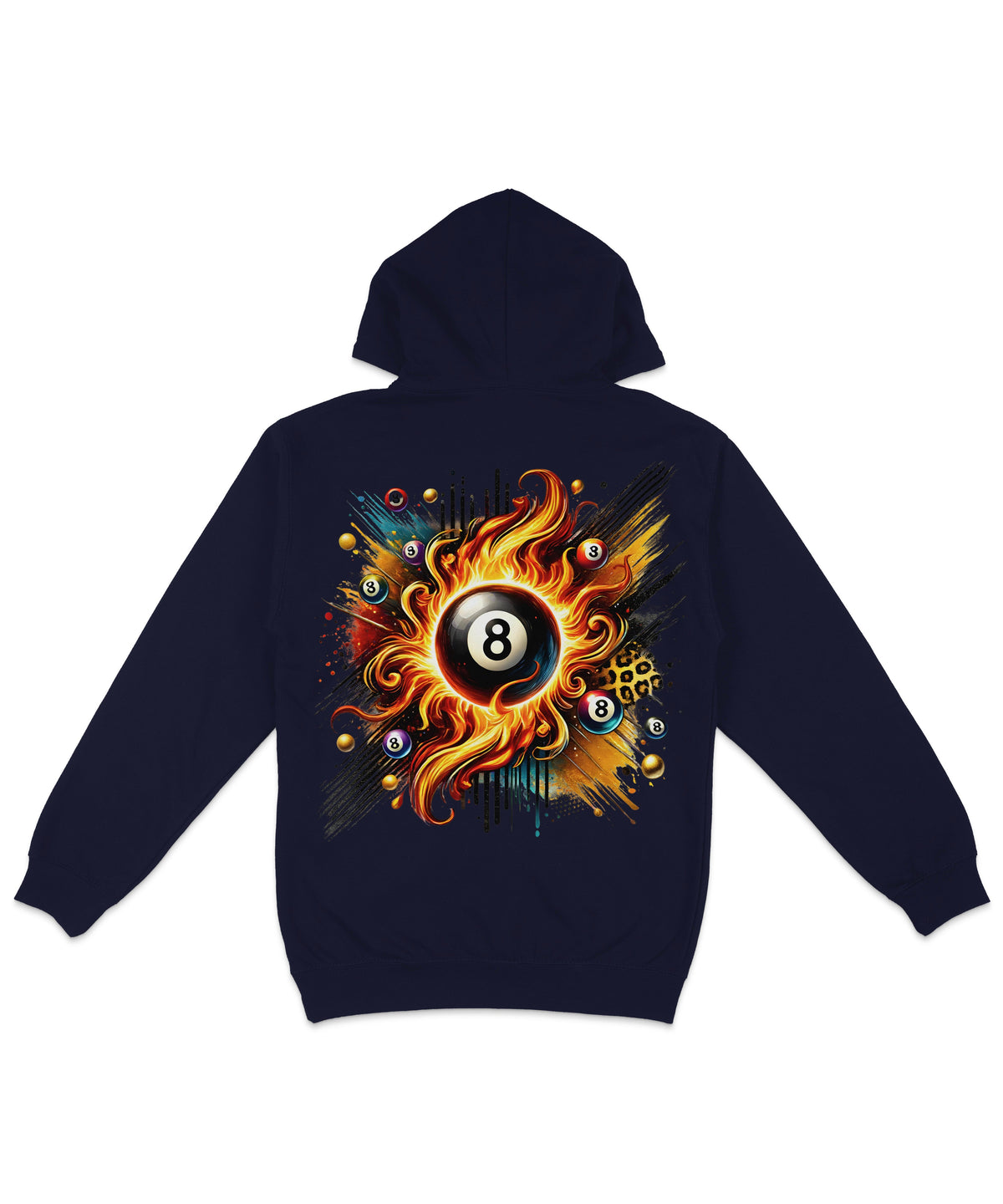 8 Ball Collective Back Printed Hoodie product image 4