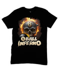 8 Ball Inferno Graphic T‑Shirt – 100% Cotton Unisex Pool & product image 1
