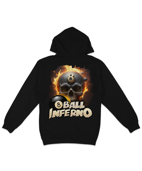 8 Ball Inferno Back Printed Hoodie product image 2