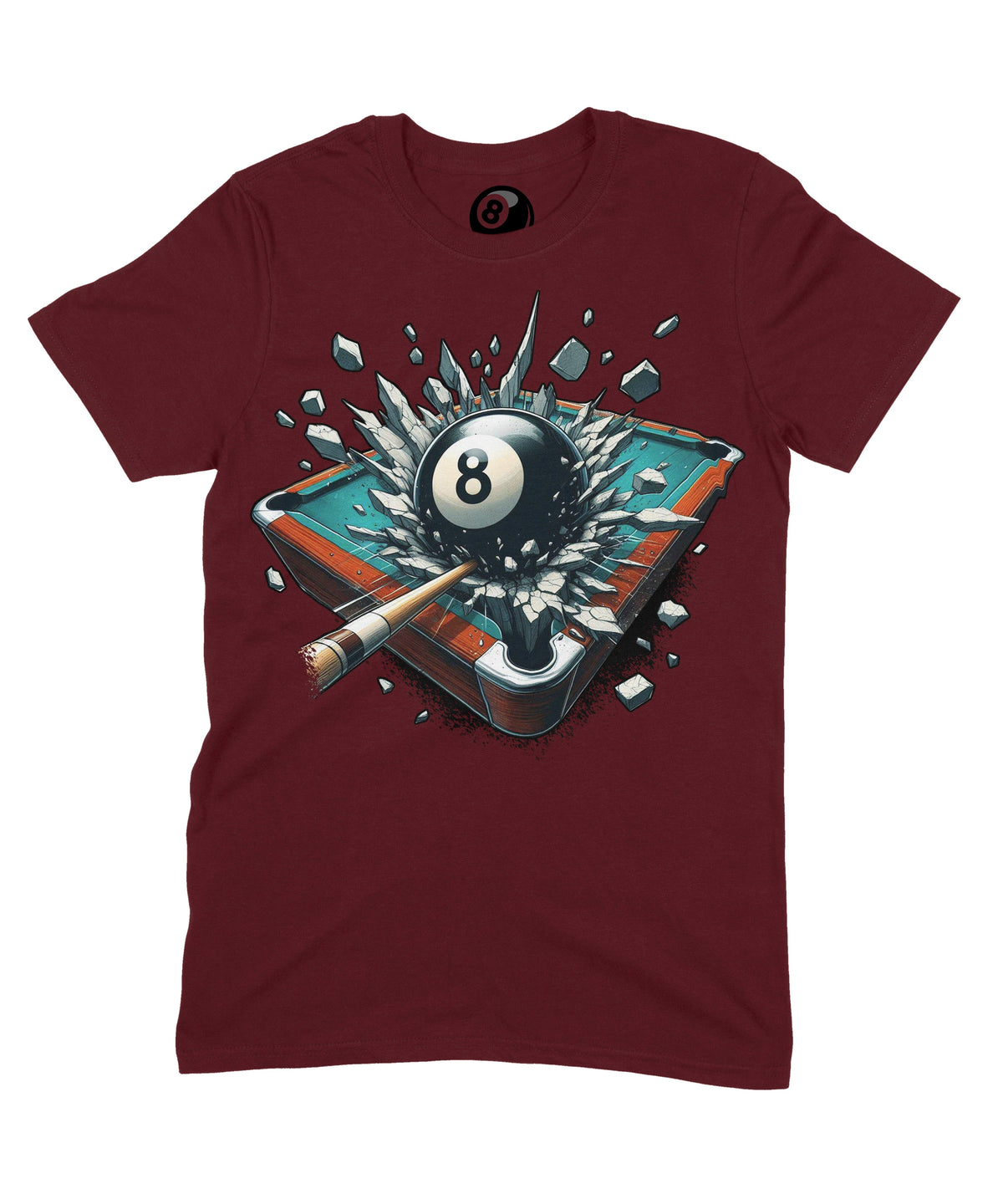 8 Ball Pool Table T-Shirt product image 2