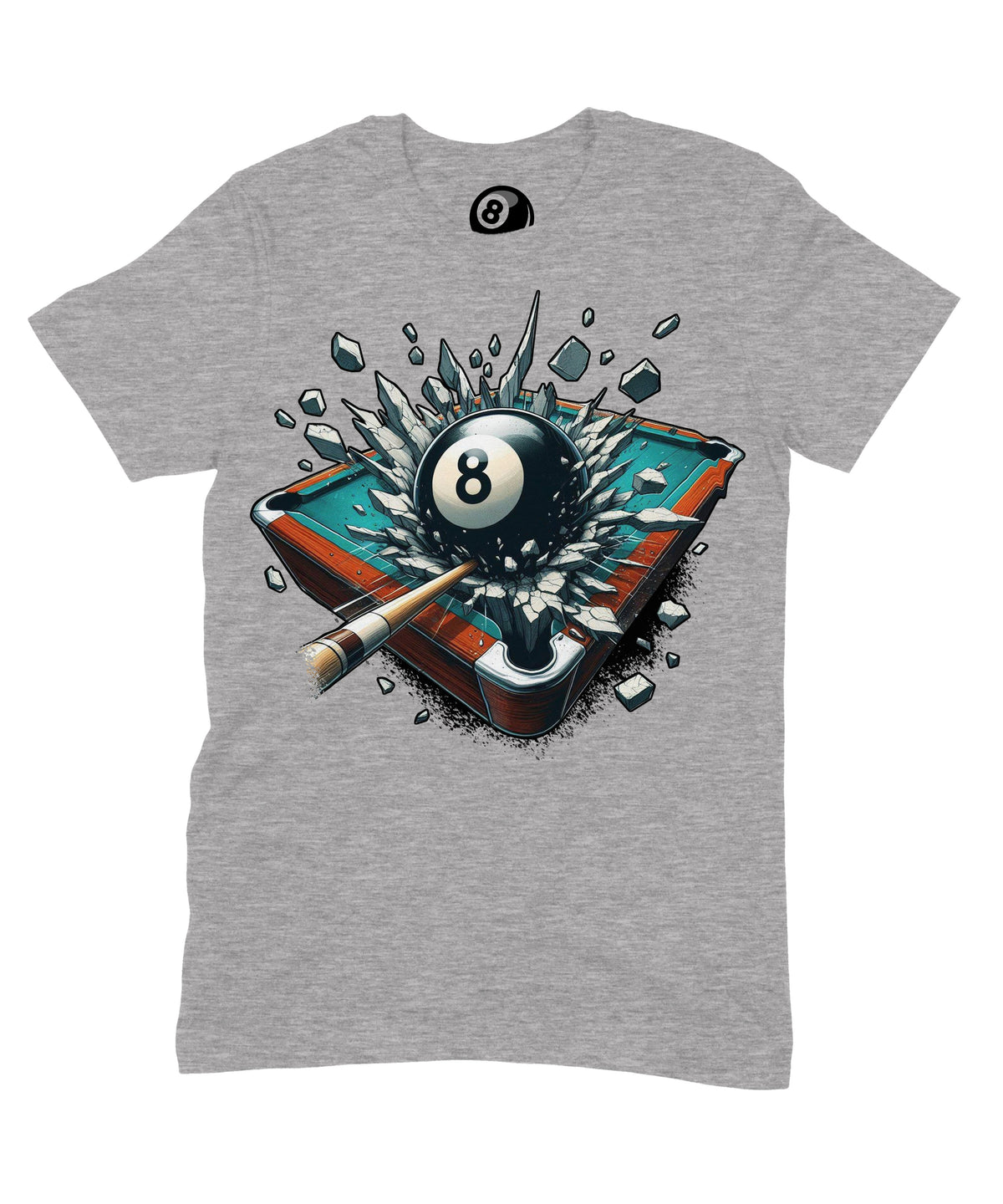 8 Ball Pool Table T-Shirt product image 4