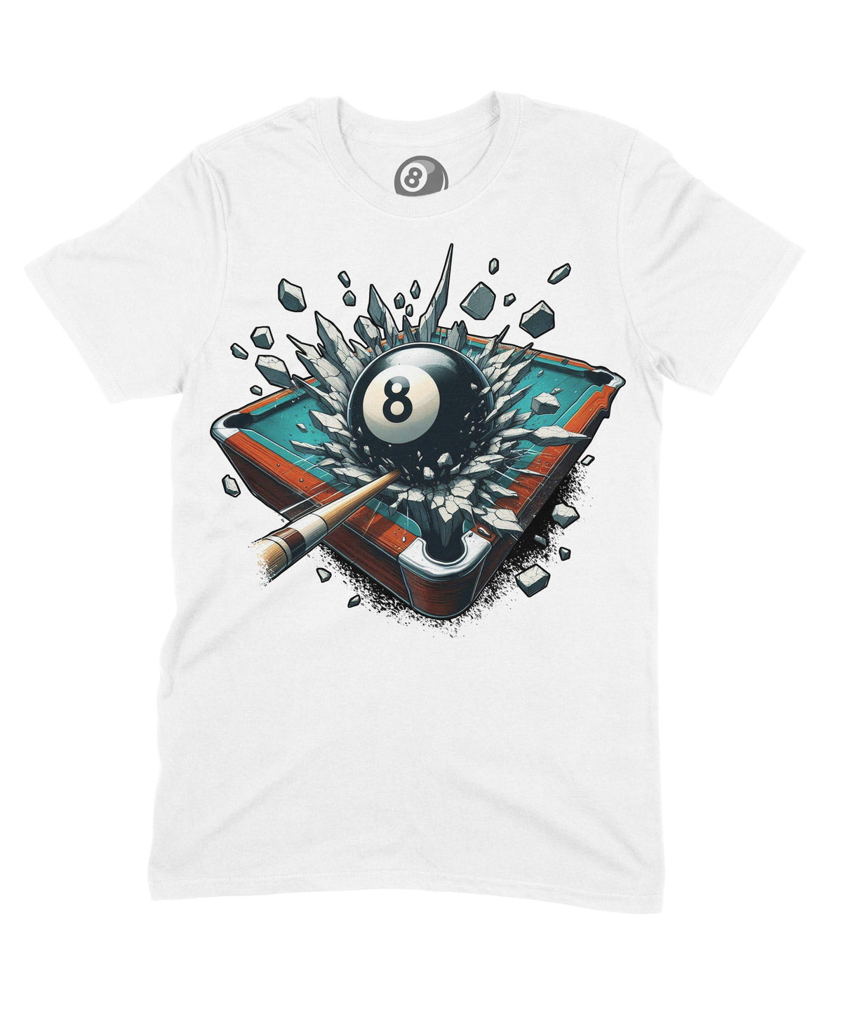 8 Ball Pool Table T-Shirt product image 5