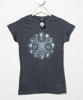 All 12 Doctors Clock Face Womens Fitted T-Shirt product image 1