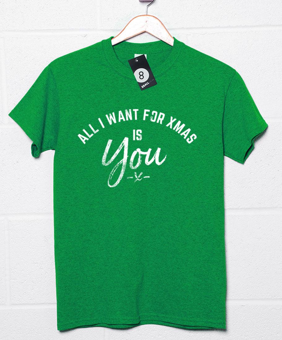 All I Want for Xmas is You Christmas Slogan T-Shirt product image 3