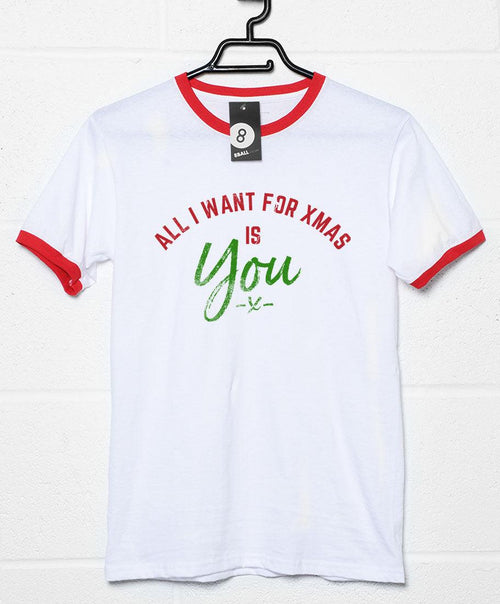 All I Want for Xmas is You Christmas Slogan T-Shirt product image 2