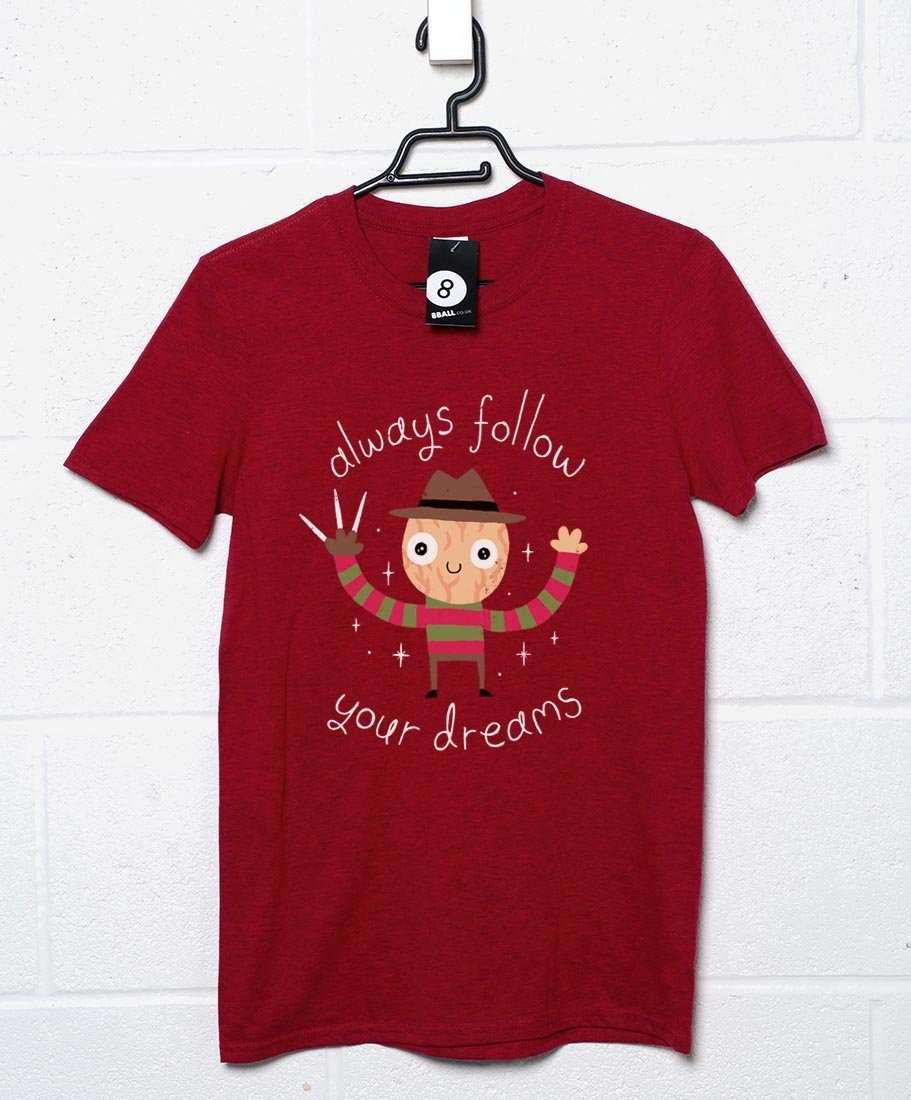 Always Follow Your Dreams DinoMike Unisex T-Shirt product image 1