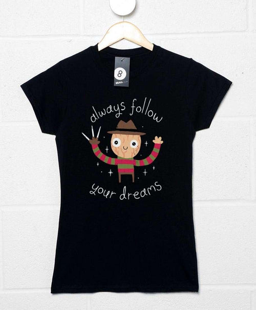 Always Follow Your Dreams DinoMike Womens T-Shirt product image 2
