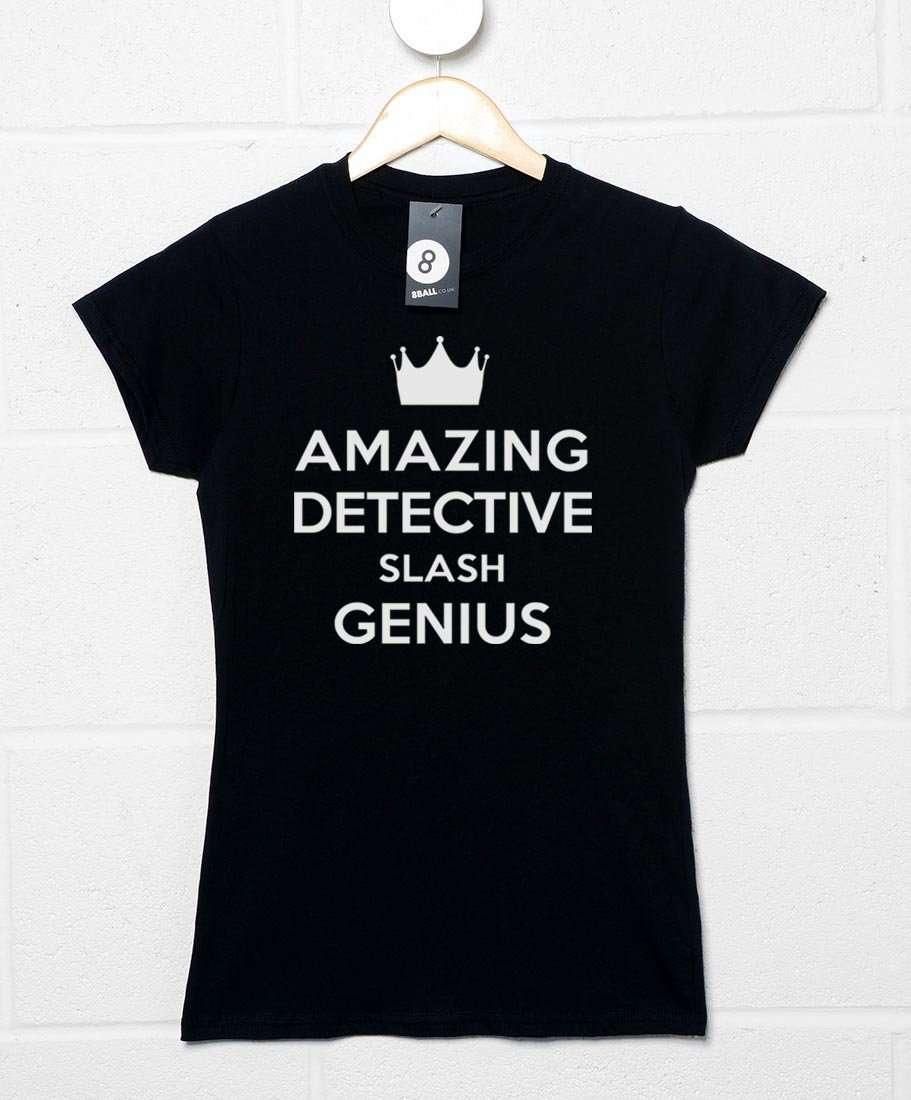 Amazing Detective Slash Genius Womens Fitted T-Shirt product image 1
