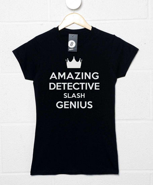 Amazing Detective Slash Genius Womens Fitted T-Shirt product image 1