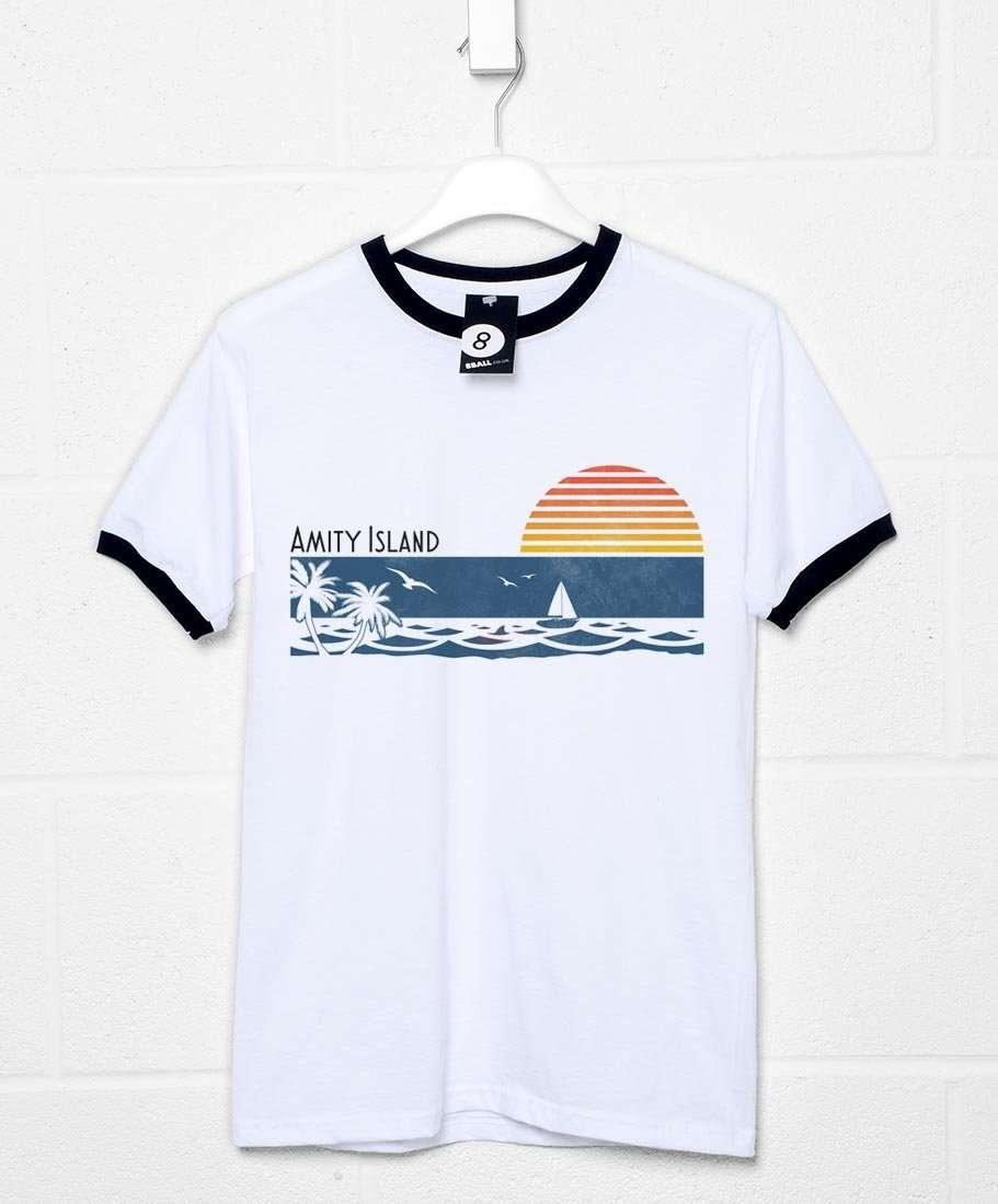 Amity Island Ringer T-Shirt product image 1