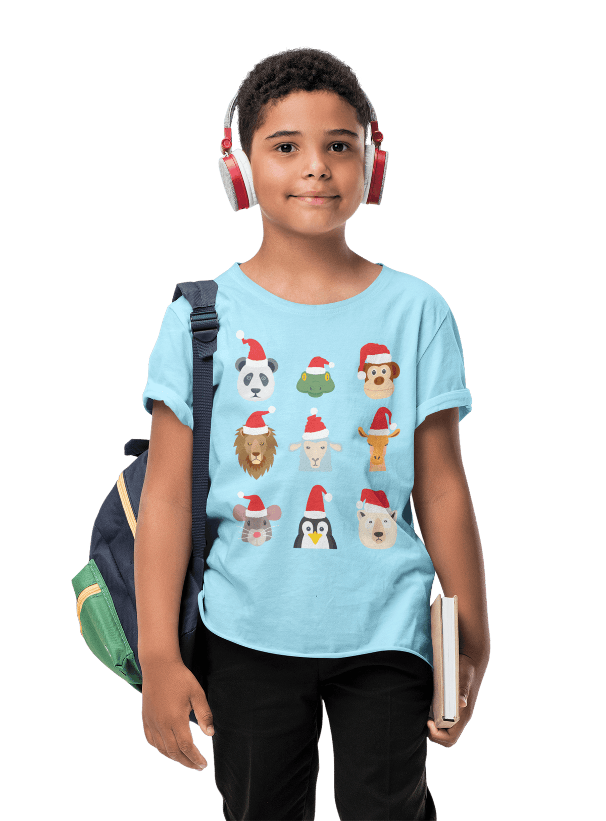 Animals Christmas Childrens T-Shirt product image 3