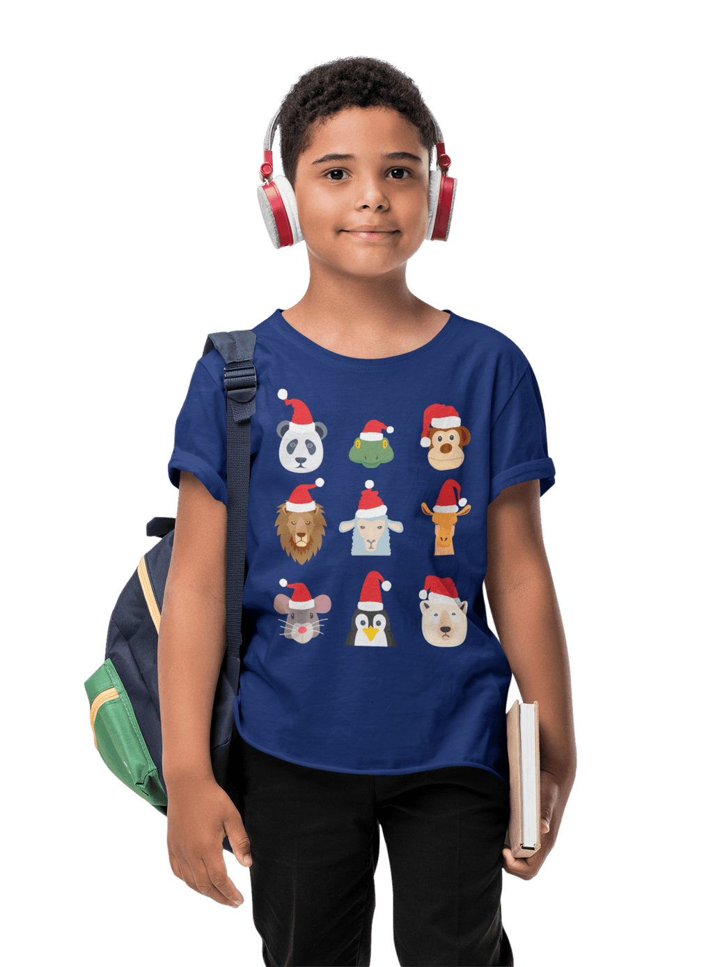 Animals Christmas Childrens T-Shirt product image 1