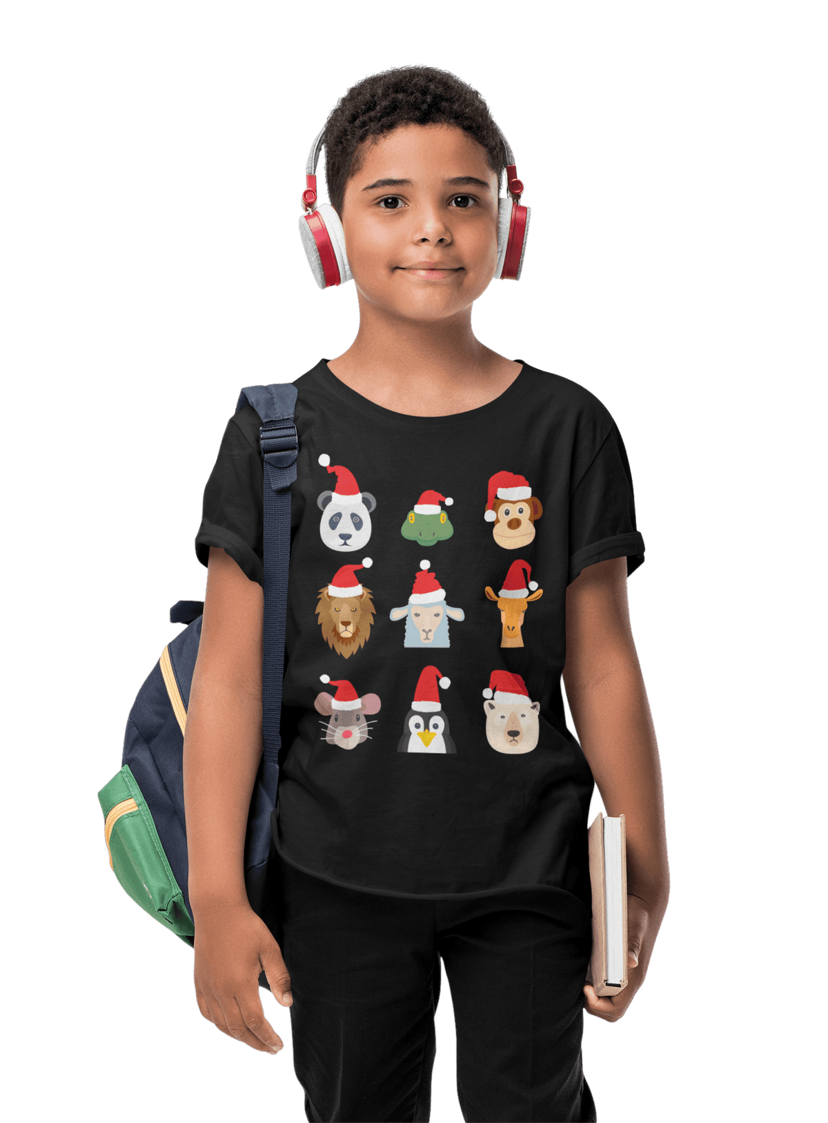 Animals Christmas Childrens T-Shirt product image 2