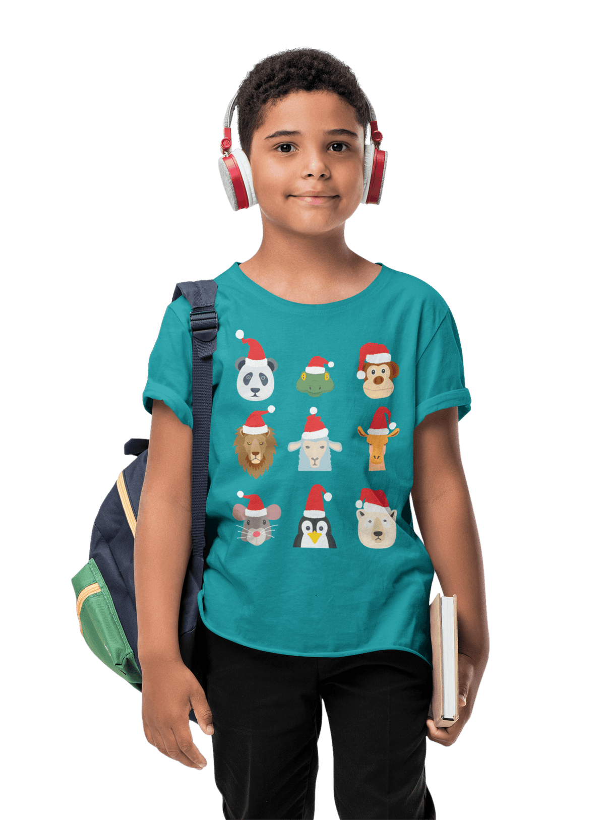 Animals Christmas Childrens T-Shirt product image 5