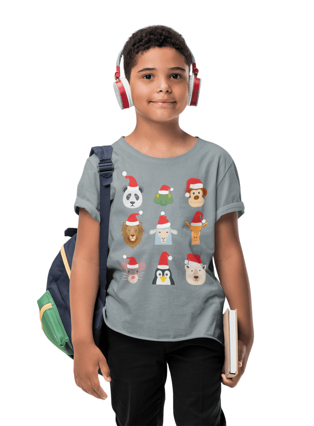 Animals Christmas Childrens T-Shirt product image 4