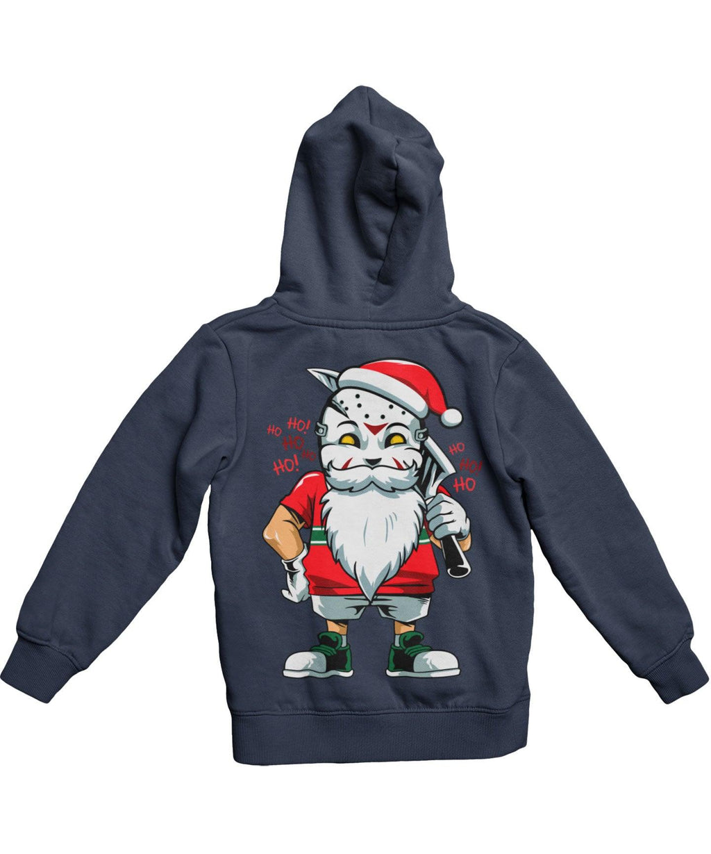 Another Evil Santa Back Printed Christmas Hoodie product image 2
