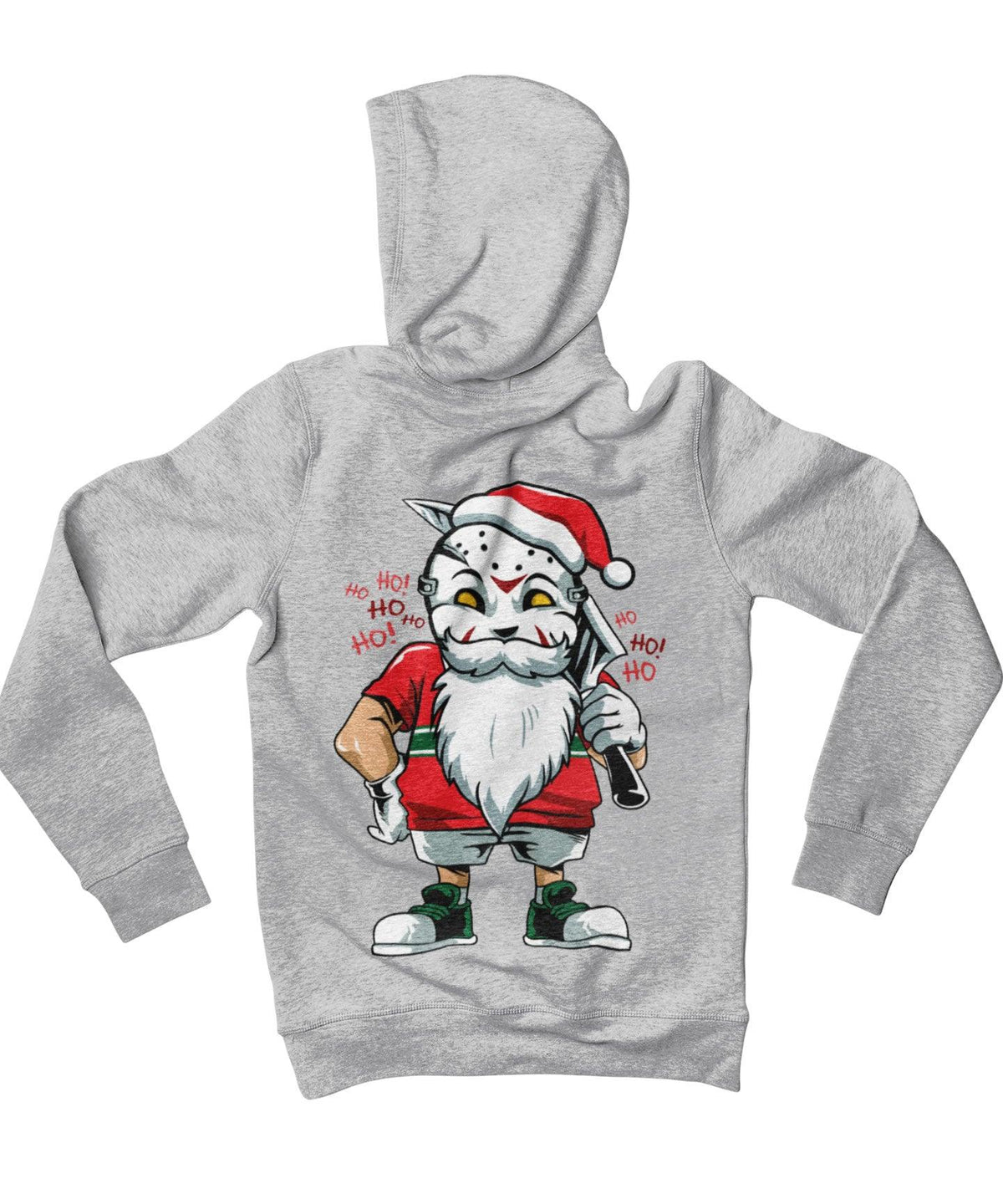 Another Evil Santa Back Printed Christmas Hoodie product image 4