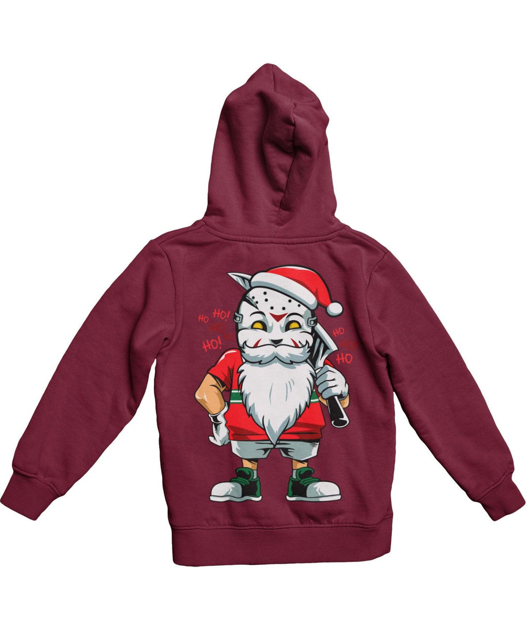 Another Evil Santa Back Printed Christmas Hoodie product image 3