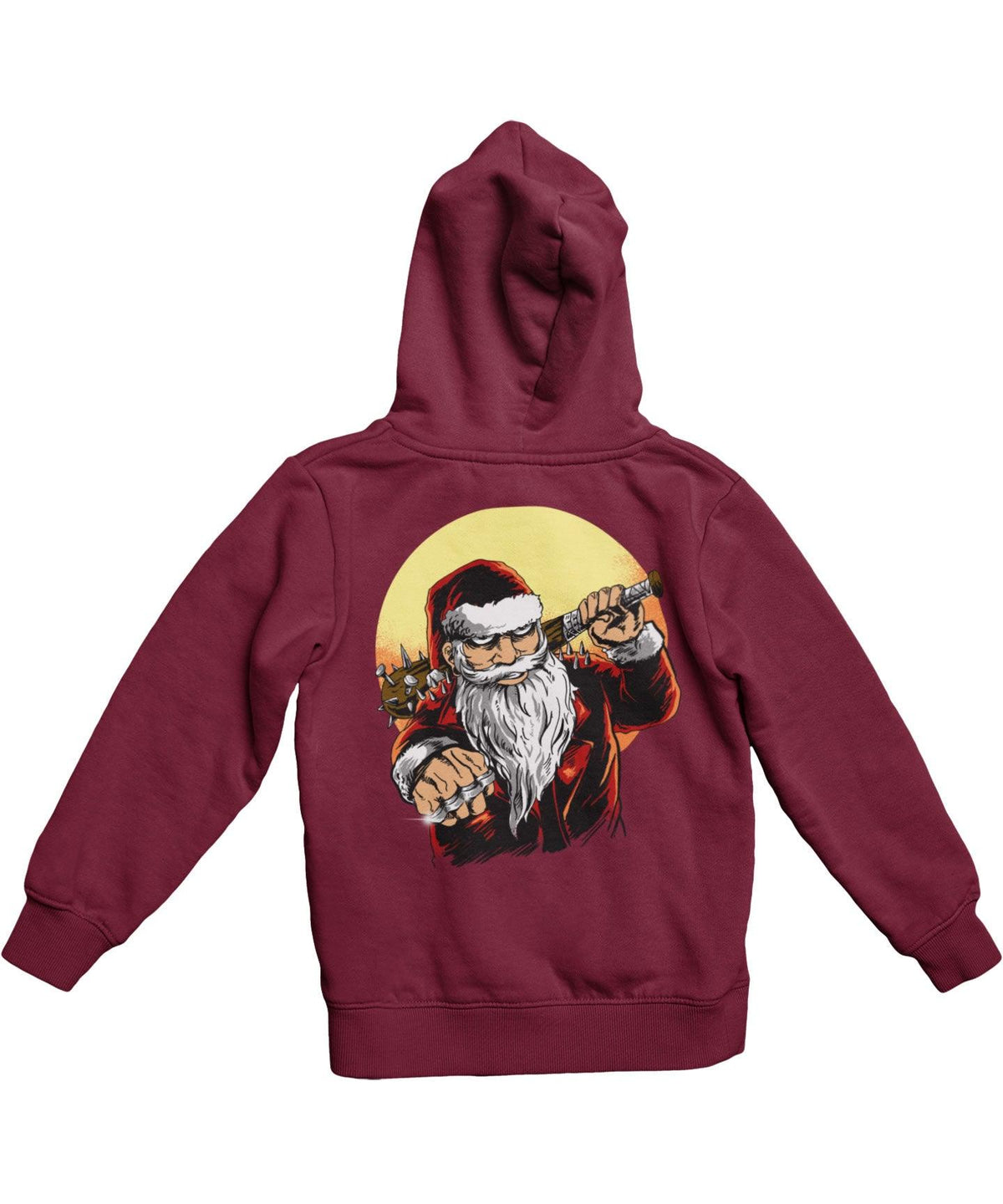 Bad Boy Santa Back Printed Christmas Hoodie product image 3