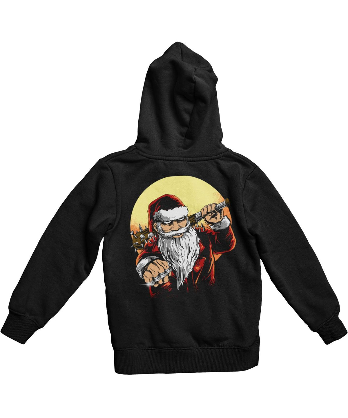 Bad Boy Santa Back Printed Christmas Hoodie product image 2