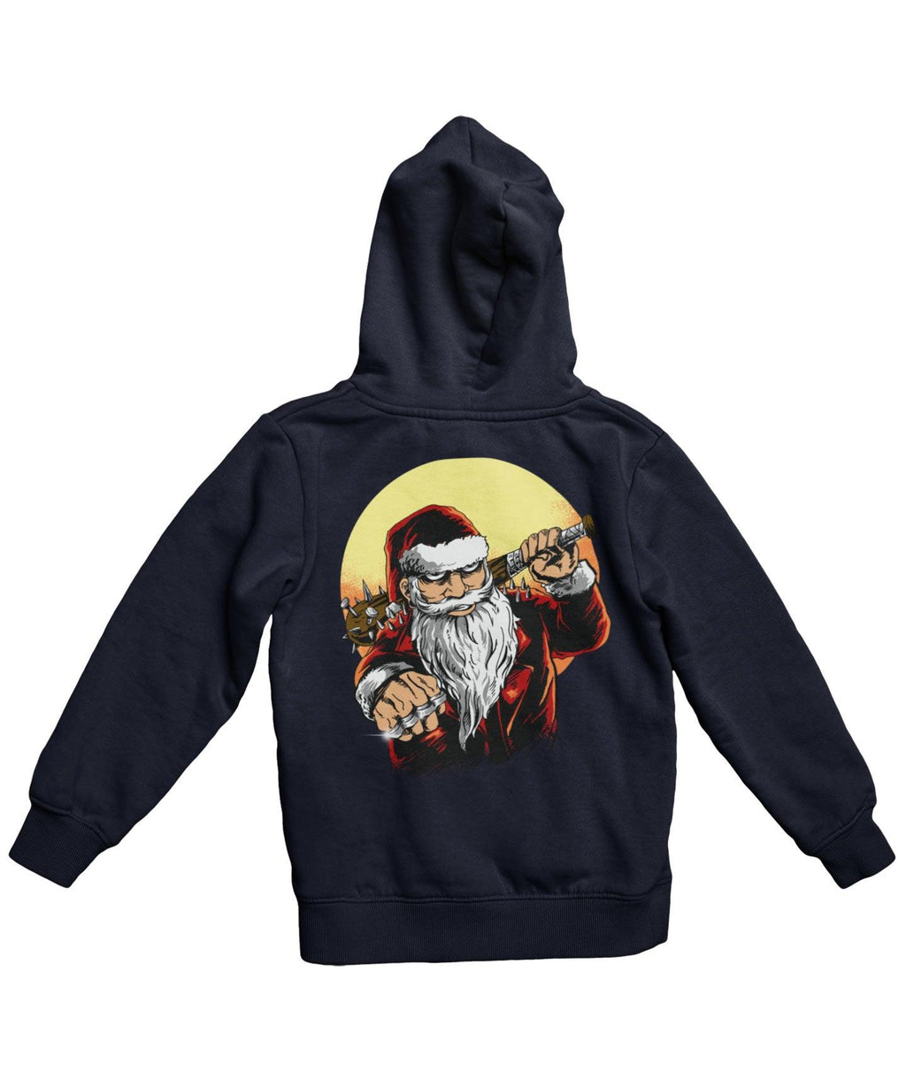 Bad Boy Santa Back Printed Christmas Hoodie product image 1