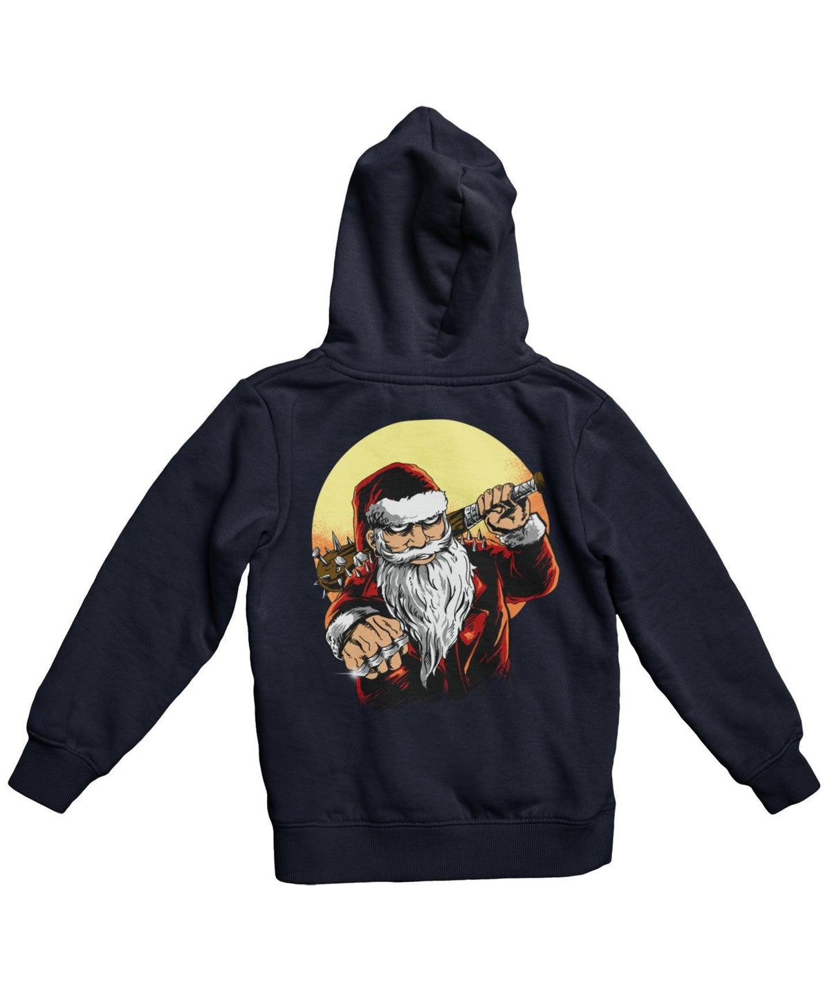 Bad Boy Santa Back Printed Christmas Hoodie product image 1