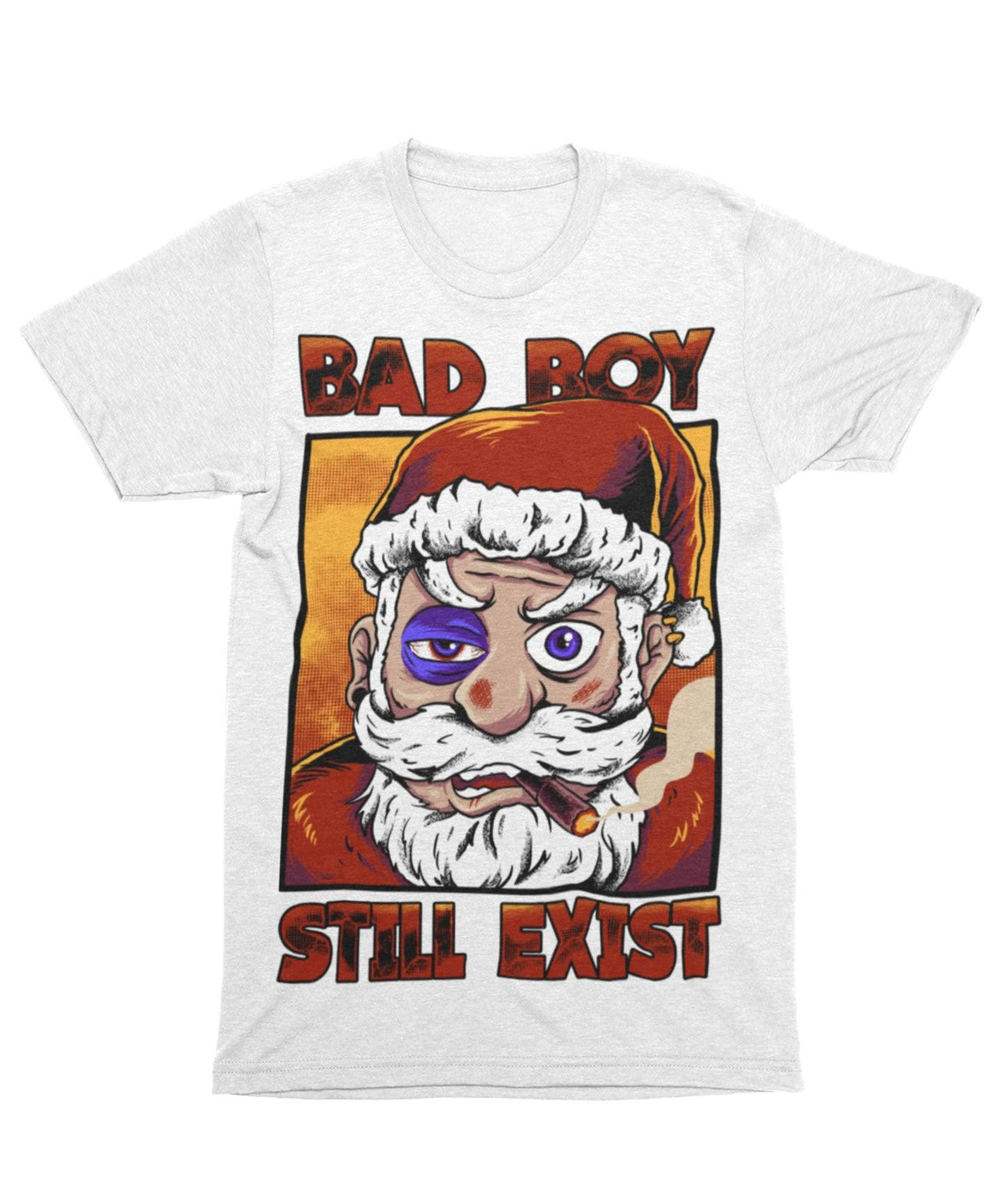 Bad Boy Santa Still Exists Unisex Christmas T-Shirt product image 2