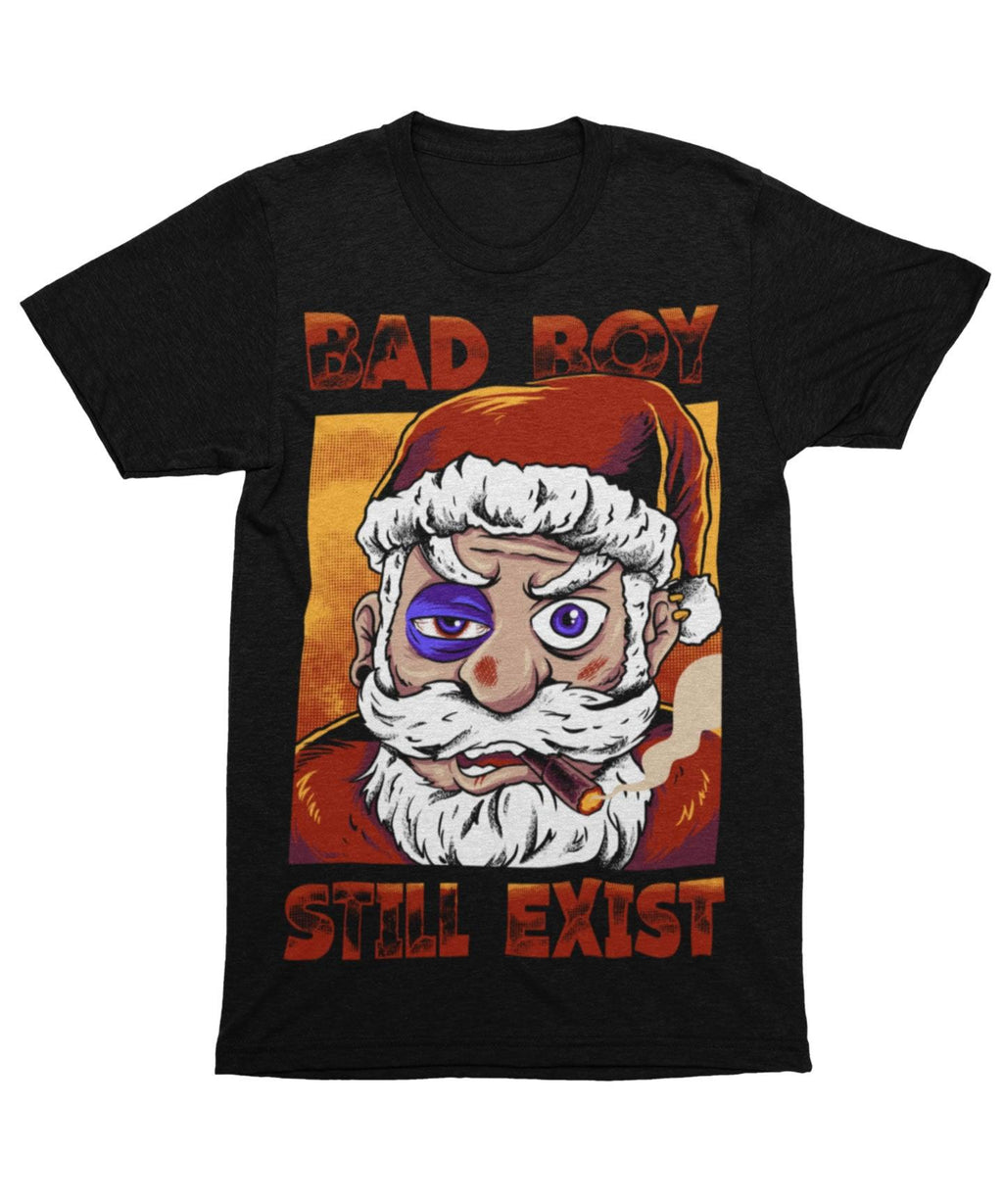 Bad Boy Santa Still Exists Unisex Christmas T-Shirt product image 4