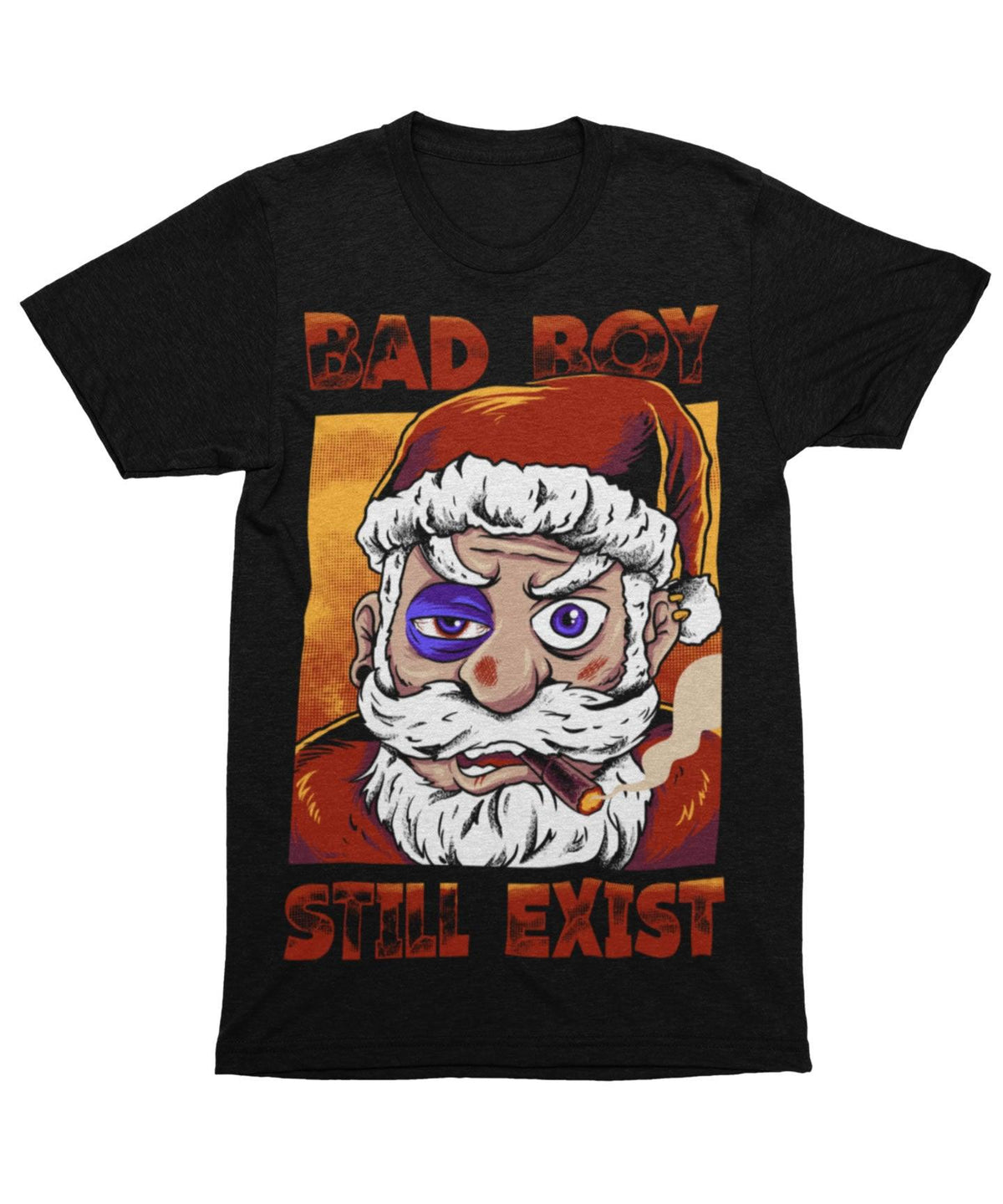 Bad Boy Santa Still Exists Unisex Christmas T-Shirt product image 4
