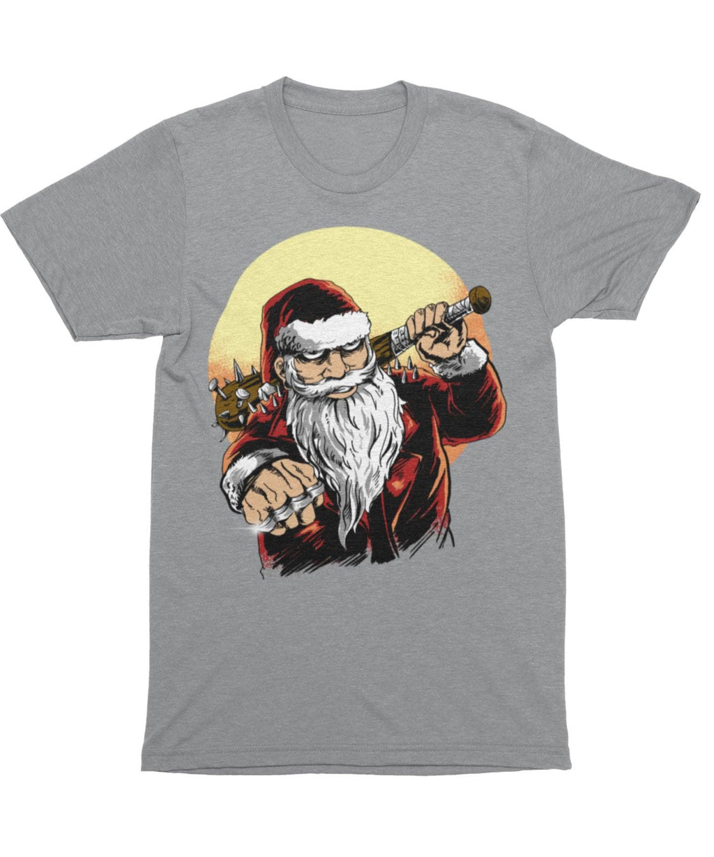 Bad Boy Santa Unisex Christmas T-Shirt product image 4