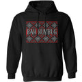 Bah Humbug Knitted Jumper Style Hoodie product image 1