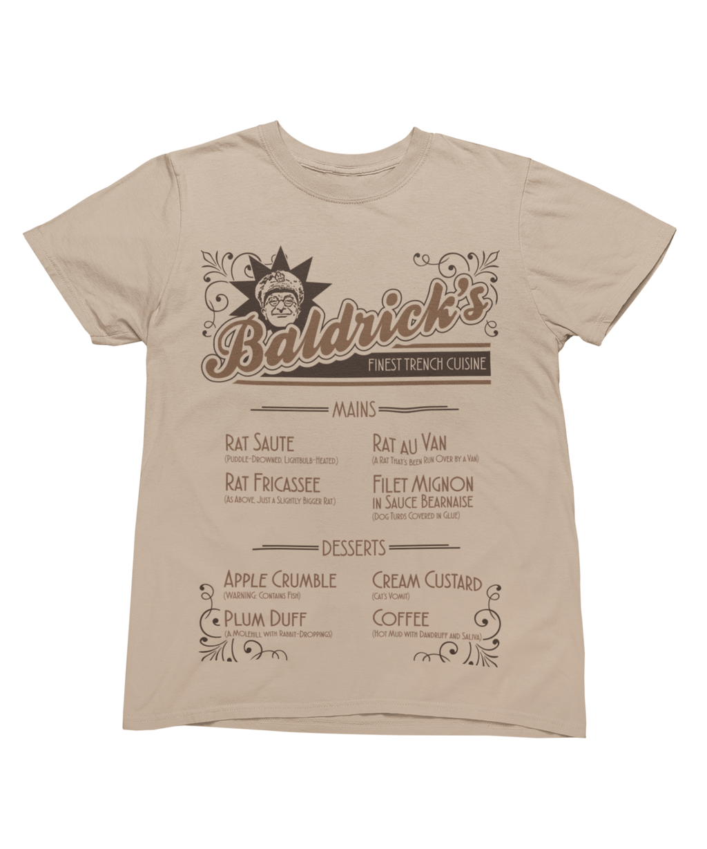 Baldrick's Trench Cuisine T-Shirt product image 3